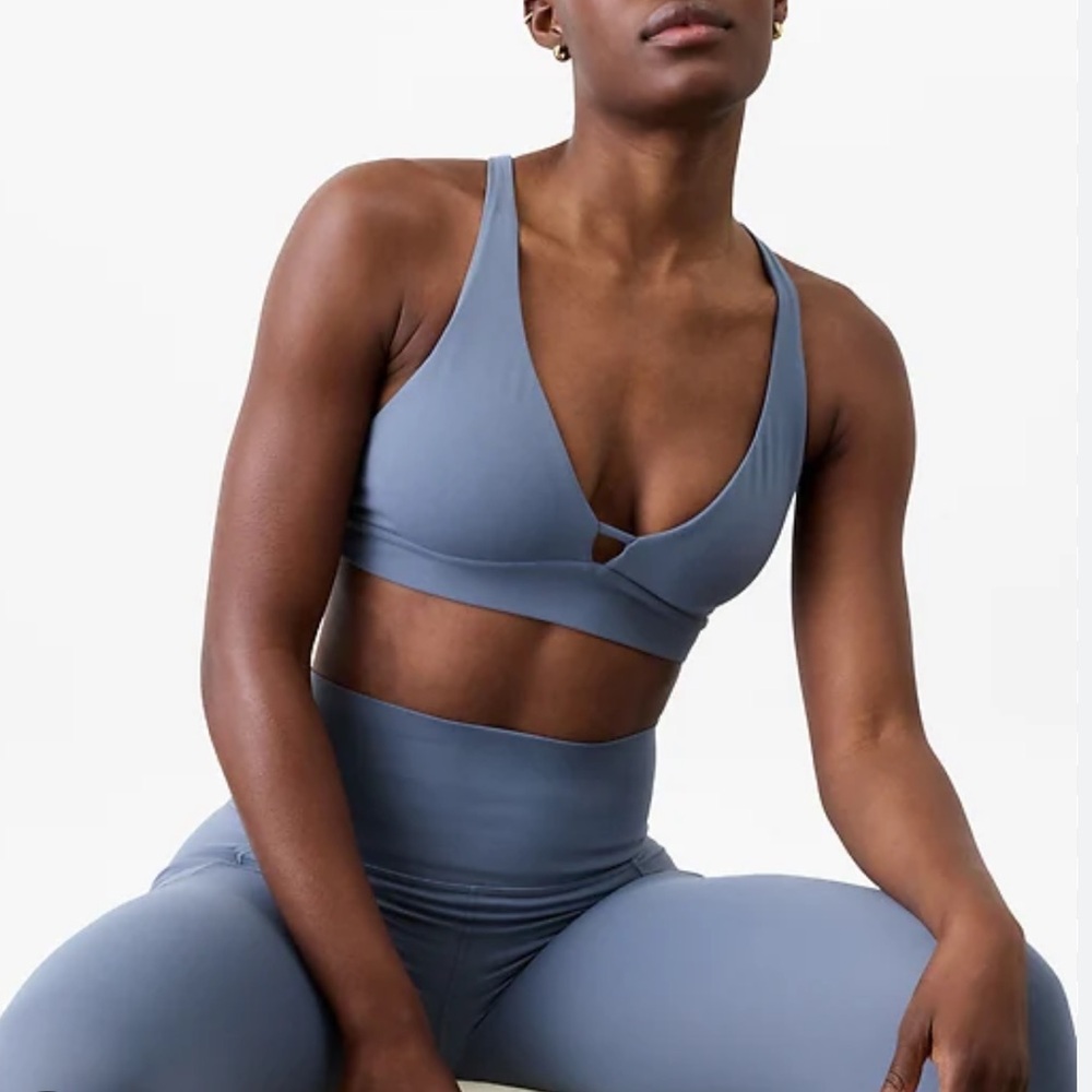 athleta solace keyhole bra